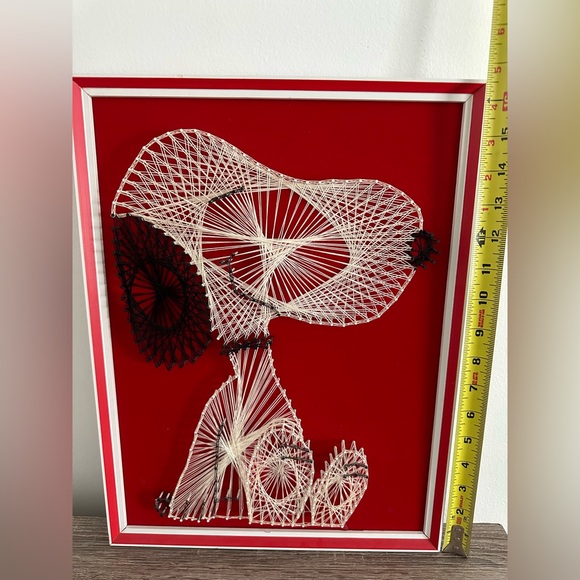 Snoopy Handmade String Art frame - Picture 4 of 8
